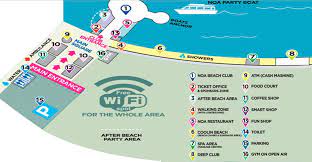 Der zrce beach liegt nahe der stadt novalja auf der insel pag. Noa Beach Club Am Strand Zrce Kroatien Reisefuhrer
