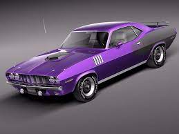 #1971cuda #hotrod #vintage #mopar #moparornocar #plymouthhemicuda #hemipowered #barracuda #71cuda. Plymouth Hemi Cuda Barracuda 1971 3d Model 129 Obj Max Lwo Fbx C4d 3ds Free3d
