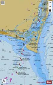 Cape Fear River Cape Fear To Wilmington Marine Chart