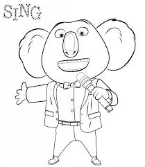 Sing Coloring Pages Best Coloring Pages For Kids Cute Coloring Pages Disney Coloring Pages Coloring Pages