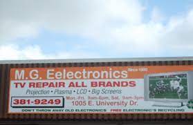 Computer repair in edinburg, texas. M G Electronics 1005 E University Dr Edinburg Tx 78539 Yp Com