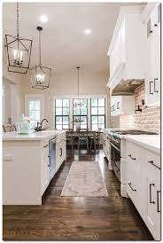 Open shelving is a great way to add some farmhouse charm. 30 Farmhouse Kitchen Remodel Ideas Rustic Farmhouse Kitchen Farmhouse Kitchen Remodel Industrial Farmhouse Kitchen