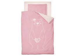 Baby Bettwasche Set Rosa