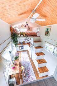 Yet most of these small structures waste less space and cost much less than a regular house. Woman S Dream Tiny House Even Has A Walk In Wardrobe Living Big In A Tiny House Tiny House Loft Tiny House Decor Tiny House Design