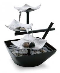 Indoor Tabletop Fountain Waterfall Zen Rock Water Garden Home Office Decor New Table Fountain Tabletop Fountain Tabletop Water Fountain