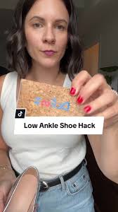 My favorite shoe hack for my low ankle girlies. You need these gel shoe  lifts. Not only do they help lift your foot a bit so your ankle doesnt rub  but they make the shoe even more comfy. Linked in my ...