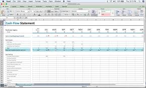 A Beginners Cash Flow Forecast Microsofts Excel Template