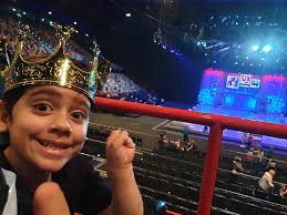 Finn and I did something a bit special today.. We went to Disney On Ice..  it was a great show we loved it.. Finn went a bit silly with the  merchandise but