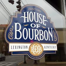 Great selection of whiskeys to taste and purchase. House Of Bourbon Signage And Labels By Jason Carne Seen At Justins House Of Bourbon Lexington Wescover