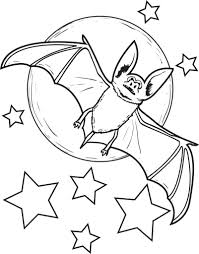 Printable Bat Coloring Page For Kids Halloween Coloring Pages Halloween Coloring Dinosaur Coloring Pages