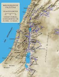 En 1947, la asamblea general de las naciones unidas decidió la partición de palestina en dos: Palestina Relieve Palestina Mapas Del Mundo Antiguo Mapas