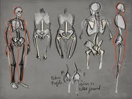 How to draw human skeleton step by step. How To Figure Drawing Tutorial Drawing Human Anatomy Lessons