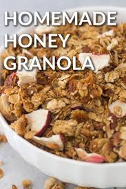 Honey Granola Recipe Recipe Honey Granola Recipe Honey Granola Homemade Honey Granola