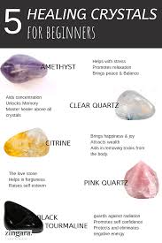 5 Healing Crystals And Gemstones For Beginners Their