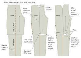 Adjusting Pants By Tapering Or Widening Sewing Pants Sewing Techniques Sewing Alterations
