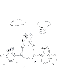 Candy gatto amica di peppa pig con pupazzo disegno da colorare gratis. 54 Disegni Di Peppa Pig Da Colorare Pianetabambini It