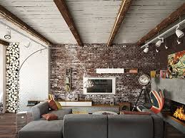 Heat is the main feature of a brick and therefore is used in the interior more or less in all styles. Creative Ideas For Decorating With An Exposed Brick Wall Design Swan