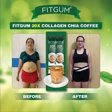 Fitgum Collagen Chia Coffee will give you a balanced figure. After at least two weeks, you will see a significant weight loss of 7 to 10 kg. ❤ A more balanced figure