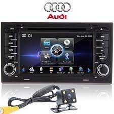 Ouku Rear Camera 7 Double Din Inch Auto Dvd Car Gps Navigation Radio For Audi A4 2002 2003 2004 2005 2006 2007 2008 With Car Enter Audi Audi A4 Gps Navigation
