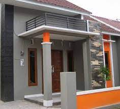 Menggabungkan dinding bata dan dinding kayu berwarna putih pada fasad memberikan kesan kontemporer pada rumah. Model Teras Rumah Minimalis Terbaik Tahun 2020 Renovrumah