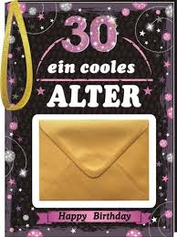 Lustige sprüche und glückwünsche zum 30. Geld Geburtstagsbuch Frau 30 Geburtstag Geschenkexpress Ch