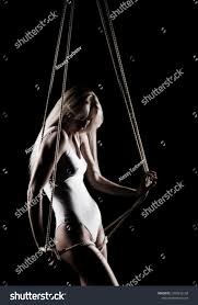 Beautiful Slender Blonde Girl Big Breast Stock Photo (Edit Now ...