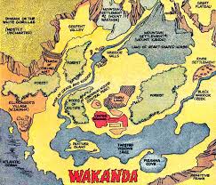 A marvel atlas series published in 2008 located wakanda on the northern end of lake turkana, in what would be southwestern ethiopia for us. Wakanda Map Manny Camacho Flickr