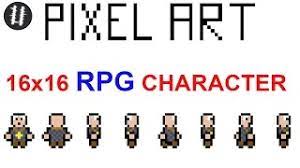 One of the most unique features of tiny pixels are the barriers, which serve as a catalyst to make the textures stand out and stand out. How To Pixel Art Tutorials 15 16x16 Rpg Character 4 Sides Youtube
