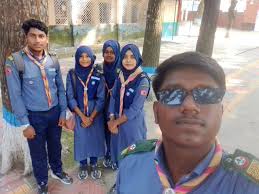 We are( Govt mansur Ali collage rover scout group) 68th Jamboree
