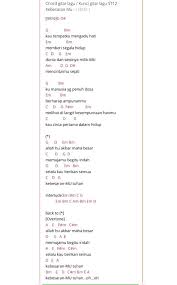 Maybe you would like to learn more about one of these? Chord Lagu Indonesia Posts Facebook