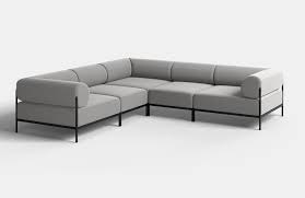 Noah Living Ecksofa In Hellgrau Sofa Ecksofa Modulares Sofa