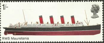 maiden voyage of rms mauretania  a