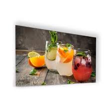 Fond De Hotte En Verre De Synthese Pour Cuisine Pret A Poser Avec Adhesif Trio Cocktails L 120 X H 70 Cm Epaisseur 4 Mm L Achat Vente Plaque Vitroceramique Cdiscount