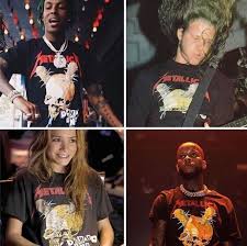 Pin On Celebs In Rock T Shirts