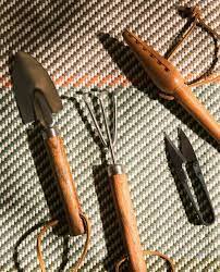 Image Of The Product Set Of 4 Mini Garden Tools Garden Tools Mini Garden Garden Tool Storage