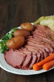 Place corned beef brisket and 1 cup water in the instant pot. Instant Pot Corned Beef And Cabbage Mirlandra S Kitchen