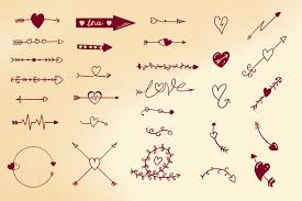 Download 30 Hand Drawn Heart Arrow Svg Files Jonas Stensgaard A Passionate Graphic Designer