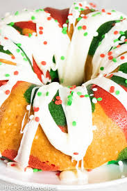 Combine confectioners' sugar, fresh orange juice, and vanilla extract. Christmas Bundt Cake Recipe How To Make Swirl Cake