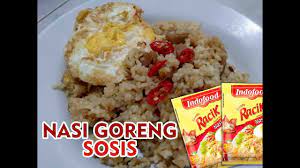 Cara masak nasi goreng pakai bumbu racik. Resep Nasi Goreng Sosis Bumbu Racik Cuma 2 Langkah Dapur Mami Bumbu Racik Cara Mudah Masak Youtube