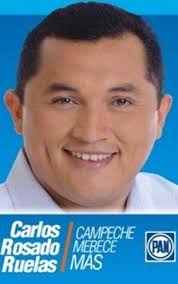 Como en un juego de niños, el alcalde panista con licencia, Carlos Rosado Ruelas, de la ciudad capitalina de Campeche, repite lo que en sus mayores azules ... - carlos-rosado-ruelas
