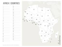 Where i have mentioned all the countries of africa and location of countries. Africa Countries Printables Map Quiz Game