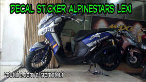 Kamu sedang cari info mengenai download pola striping motor gratis? Download Yamaha Lexi Alpinestar Decal Mp3 Mp4 3gp Flv Download Lagu Mp3 Gratis