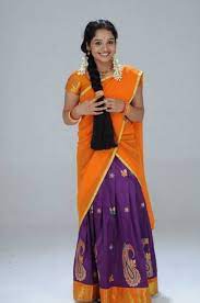 Tamil heroine krithi shetty in designer half saree. Pin On Kollywood