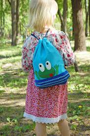 Drawstring Bag For Child Frog Gift Idea For Kids Funny Etsy Bags Kids Bags Frog Gifts