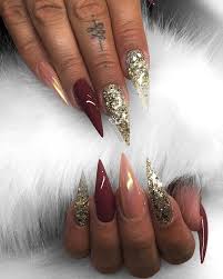 Osez sublimer vos ongles chez maroon nails !!! 50 Sultry Burgundy Nail Ideas To Bring Out Your Inner Sexy In 2021