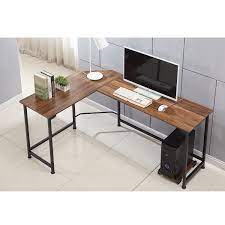 The entire set up fits well in a smaller room (11' x 12') without. Borough Wharf Wooldridge L Shape Computer Desk Reviews Wayfair Co Uk