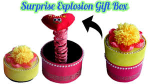 Add a personal touch with your special photos. How To Make Surprise Pop Up Gift Box Exploding Box Christmas Crafts Youtube