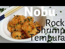 Their rendition is perfectly creamy with a little spice and i tried to replicate just that with this recipe remake. Nobu Rock Shrimp Tempura City Cookin Youtube
