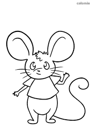 There is a fun coloring page for kids on this page. Mice Coloring Pages Free Printable Mouse Coloring Sheets