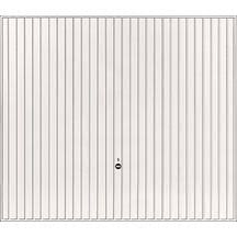 Tubauto Porte De Garage Basculante Non Debordante Sans Rail Motif 114 Acier Nervure Vertical Tubauto H 2 M X L 2 375 M Point P